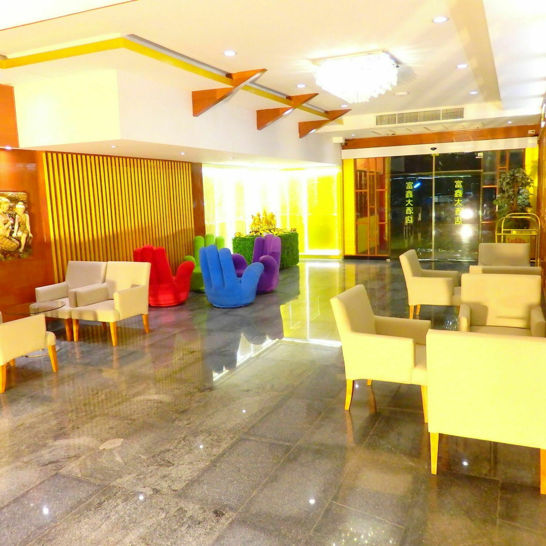 Pohseen Grand Palace Hotel Bangkok Kültér fotó