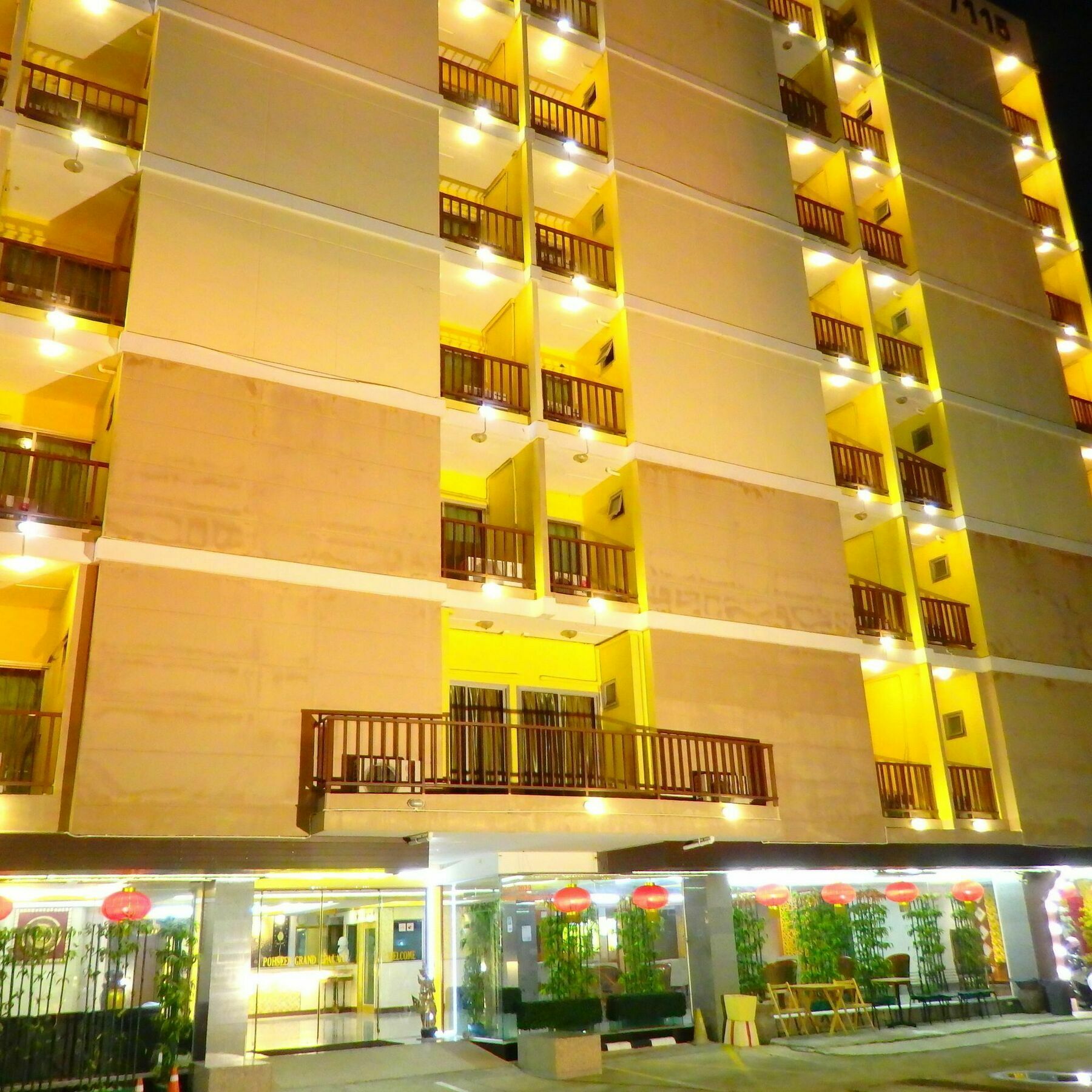 Pohseen Grand Palace Hotel Bangkok Kültér fotó